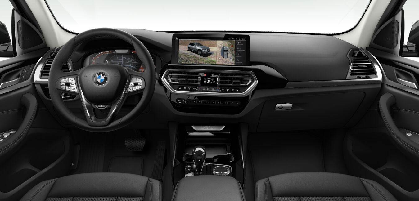 BMW BMW X im Innenraum von vorne
