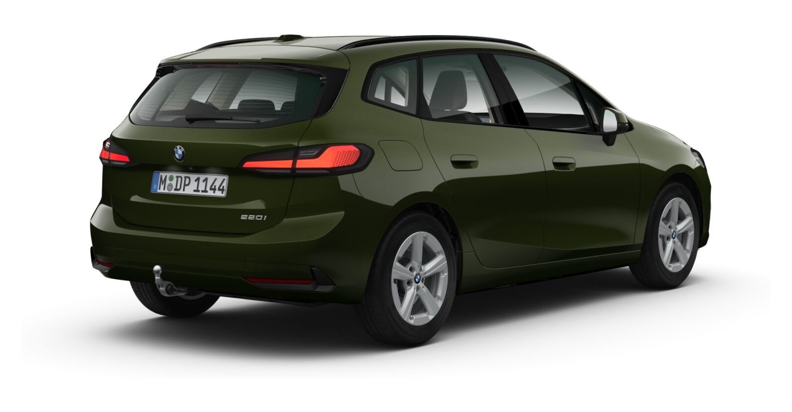 BMW BMW 2er in Grün von hinten BMW BMW 2er in Grün von hinten