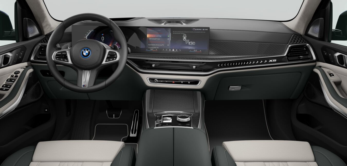 BMW BMW X im Innenraum von vorne