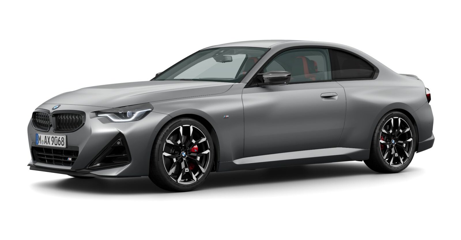 BMW BMW 2er in Grau von vorne