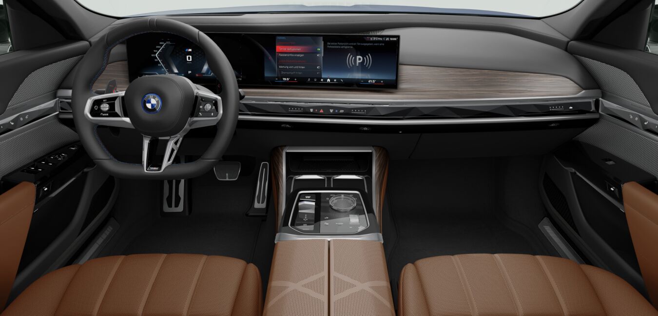 BMW BMW 7er im Innenraum von vorne BMW BMW 7er im Innenraum von vorne