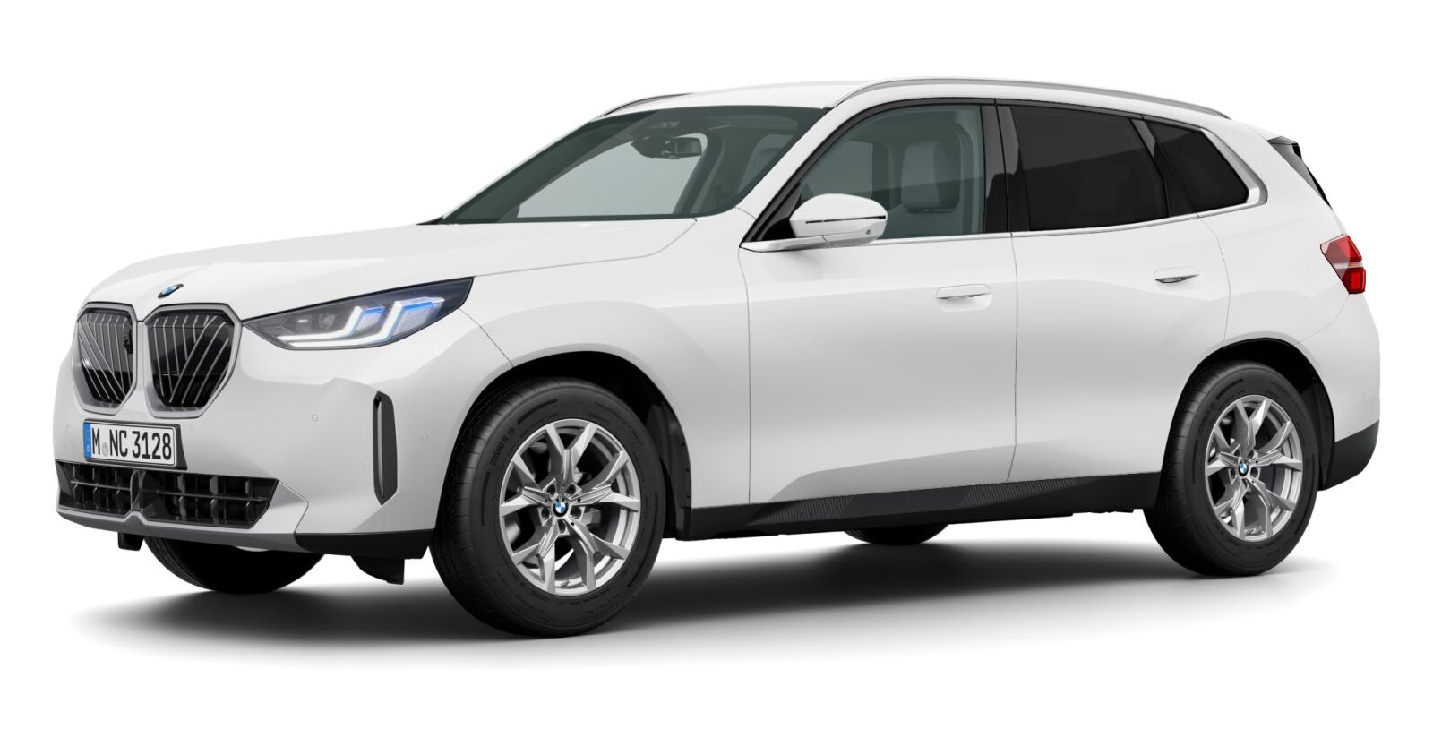 BMW BMW X in Weiß von vorne BMW BMW X in Weiß von vorne