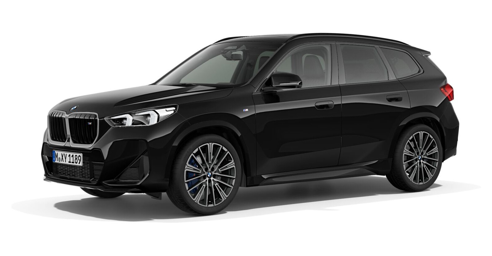 BMW BMW X in Schwarz von vorne