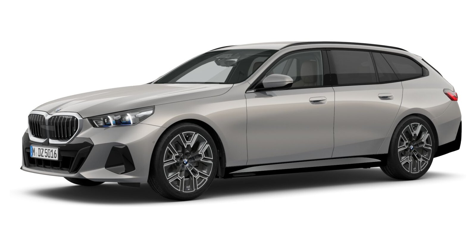 BMW BMW 5er in Grau von vorne BMW BMW 5er in Grau von vorne