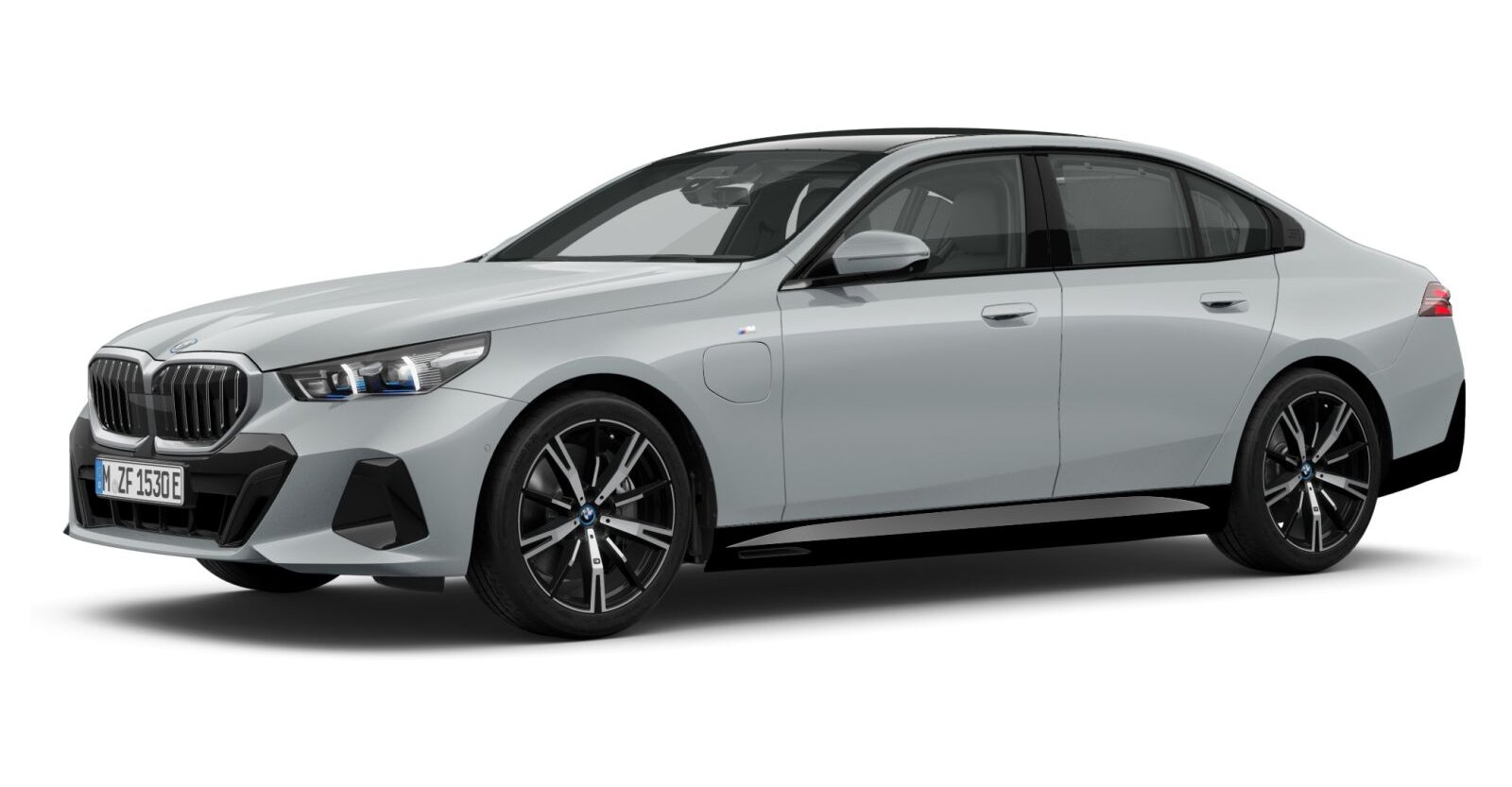 BMW BMW 5er in Grau von vorne