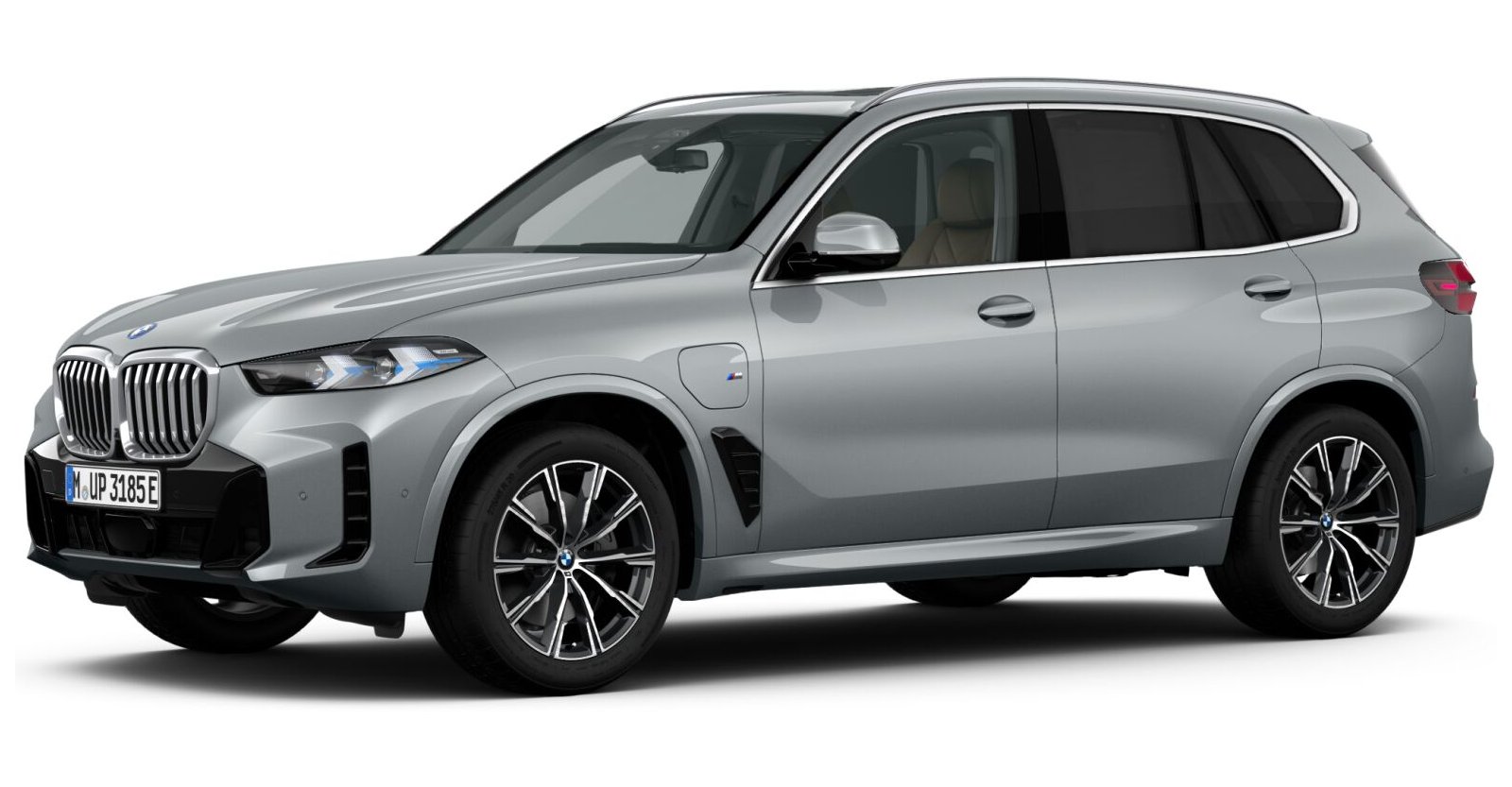 BMW X5 xDrive50e in Grau von vorne BMW X5 xDrive50e in Grau von vorne