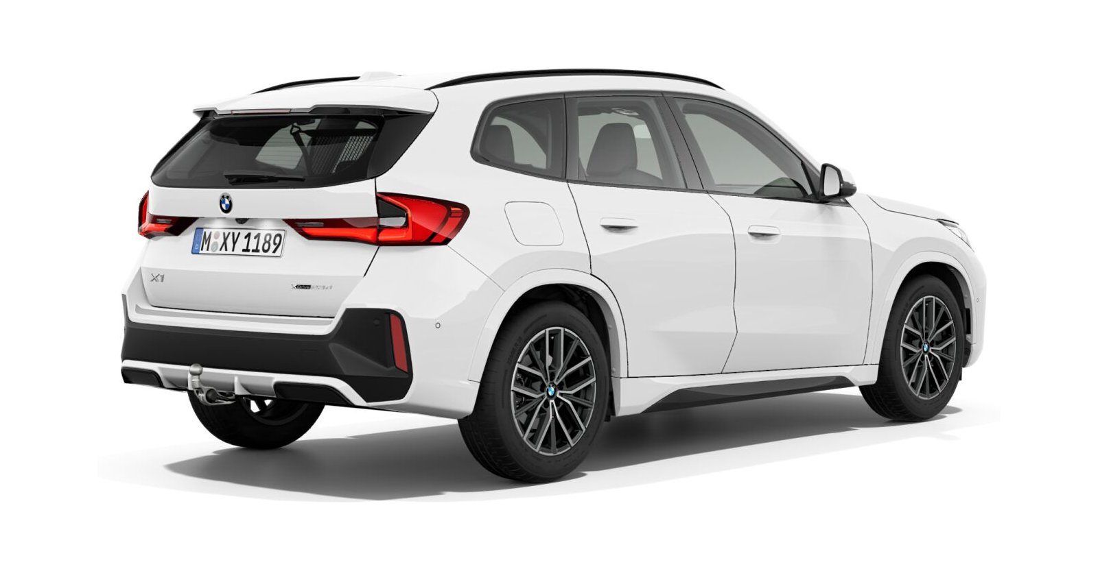 BMW BMW X in Weiß von hinten
