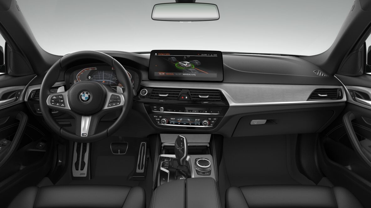 BMW BMW 5er im Innenraum von vorne BMW BMW 5er im Innenraum von vorne