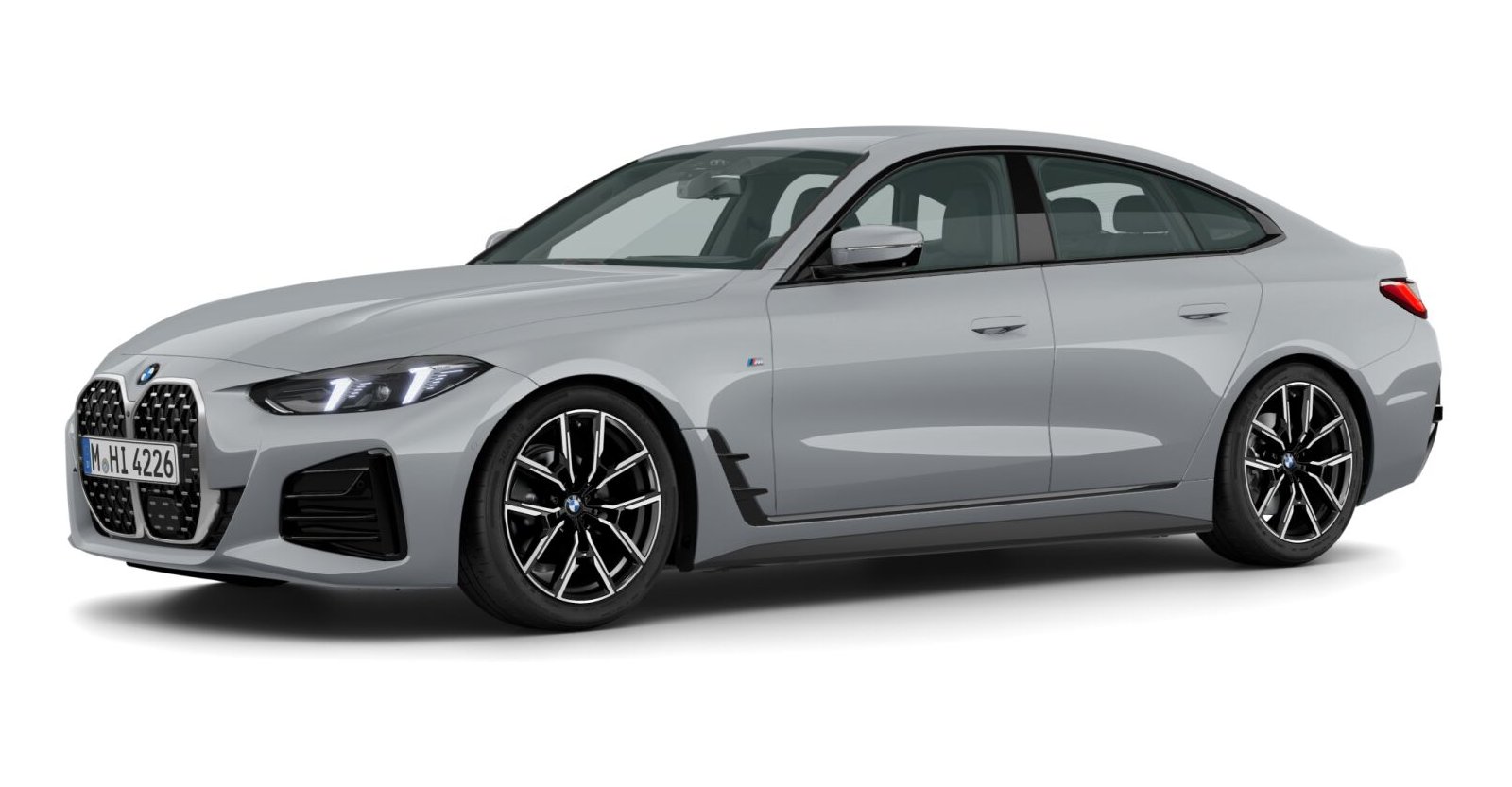 BMW BMW 4er in Grau von vorne