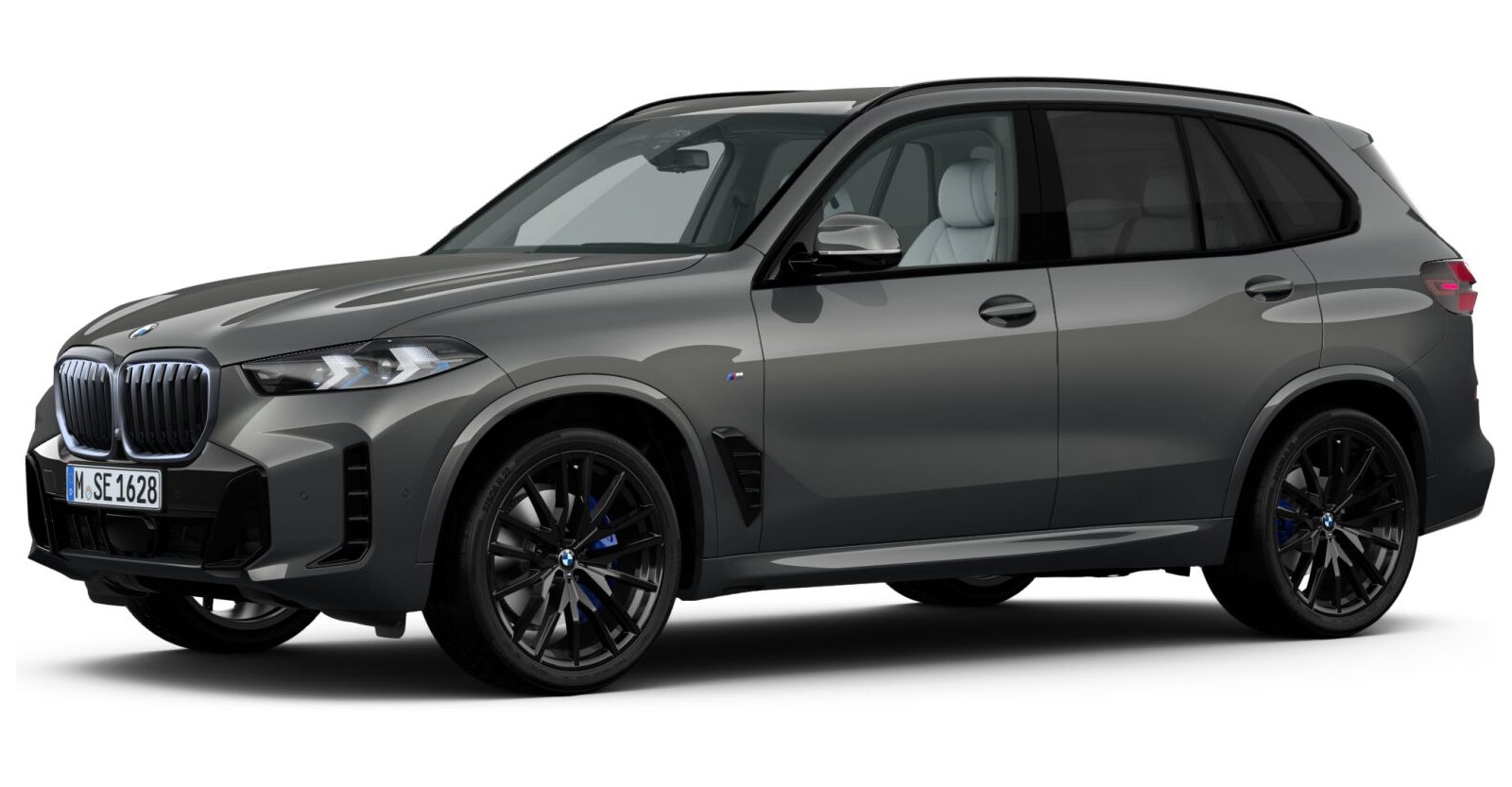 BMW X5 xDrive30d in Grau von vorne