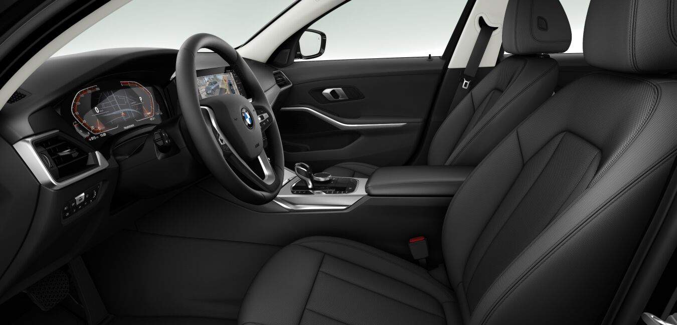 BMW BMW 3er im Innenraum seitlich BMW BMW 3er im Innenraum seitlich