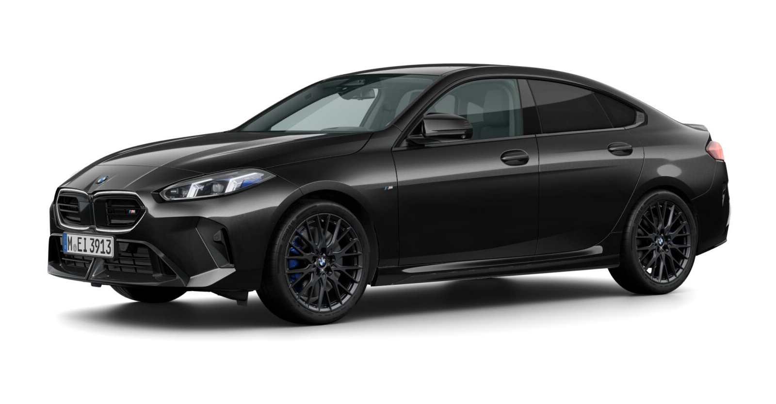BMW BMW 2er in Schwarz von vorne BMW BMW 2er in Schwarz von vorne