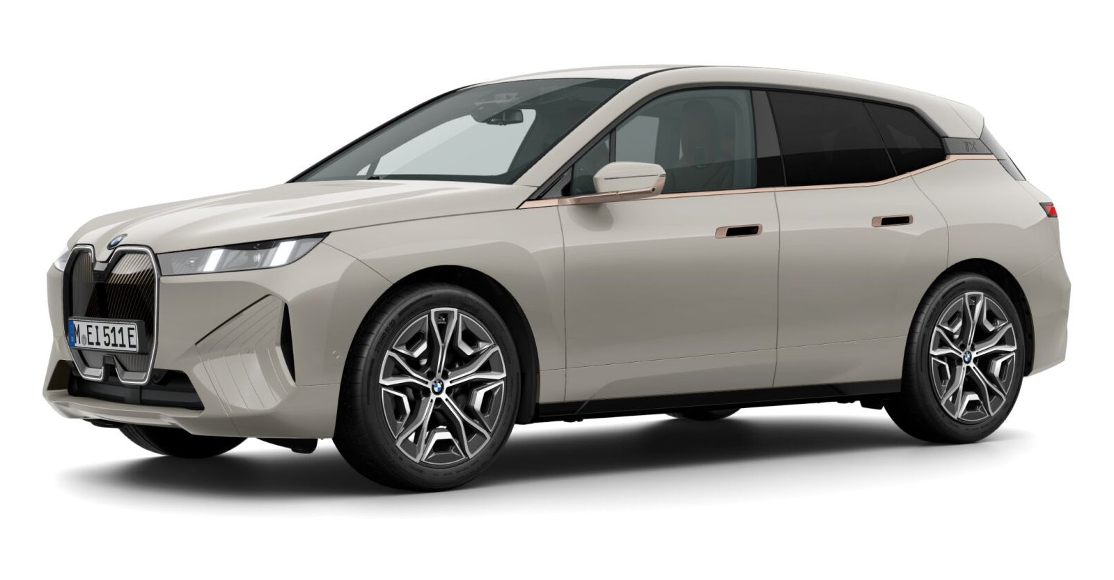BMW BMW I in Grau von vorne