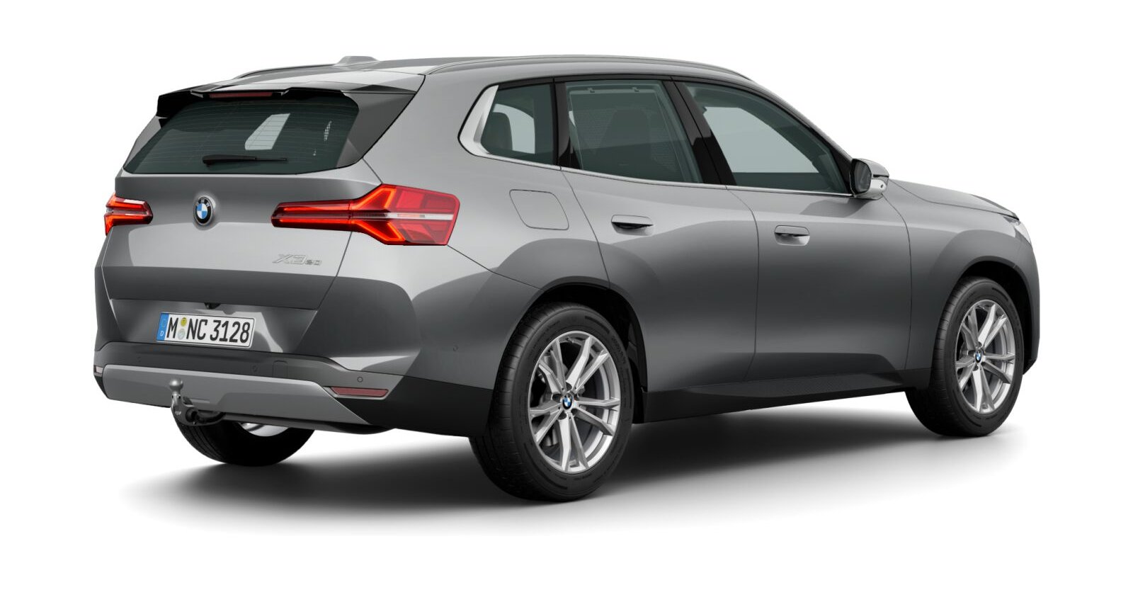 BMW BMW X in Grau von hinten BMW BMW X in Grau von hinten