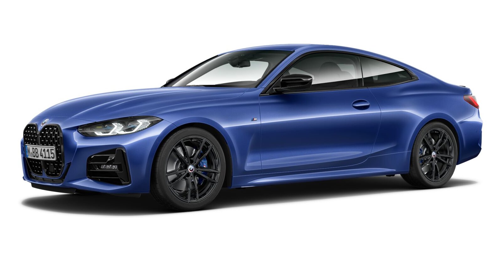 BMW BMW 4er in Blau von vorne BMW BMW 4er in Blau von vorne