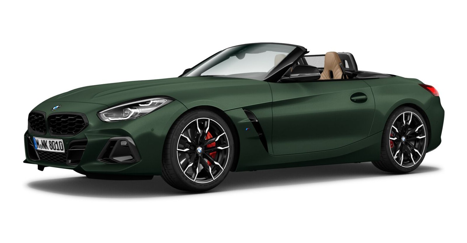 BMW BMW Z in Grün von vorne BMW BMW Z in Grün von vorne