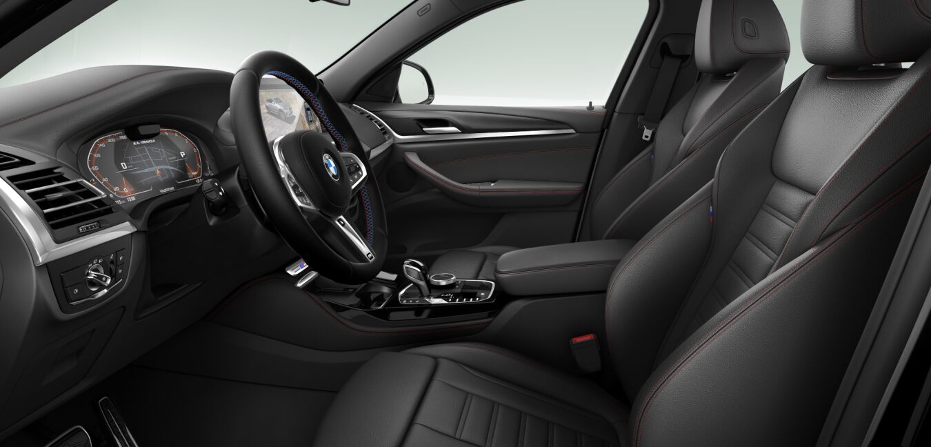 BMW BMW X im Innenraum seitlich