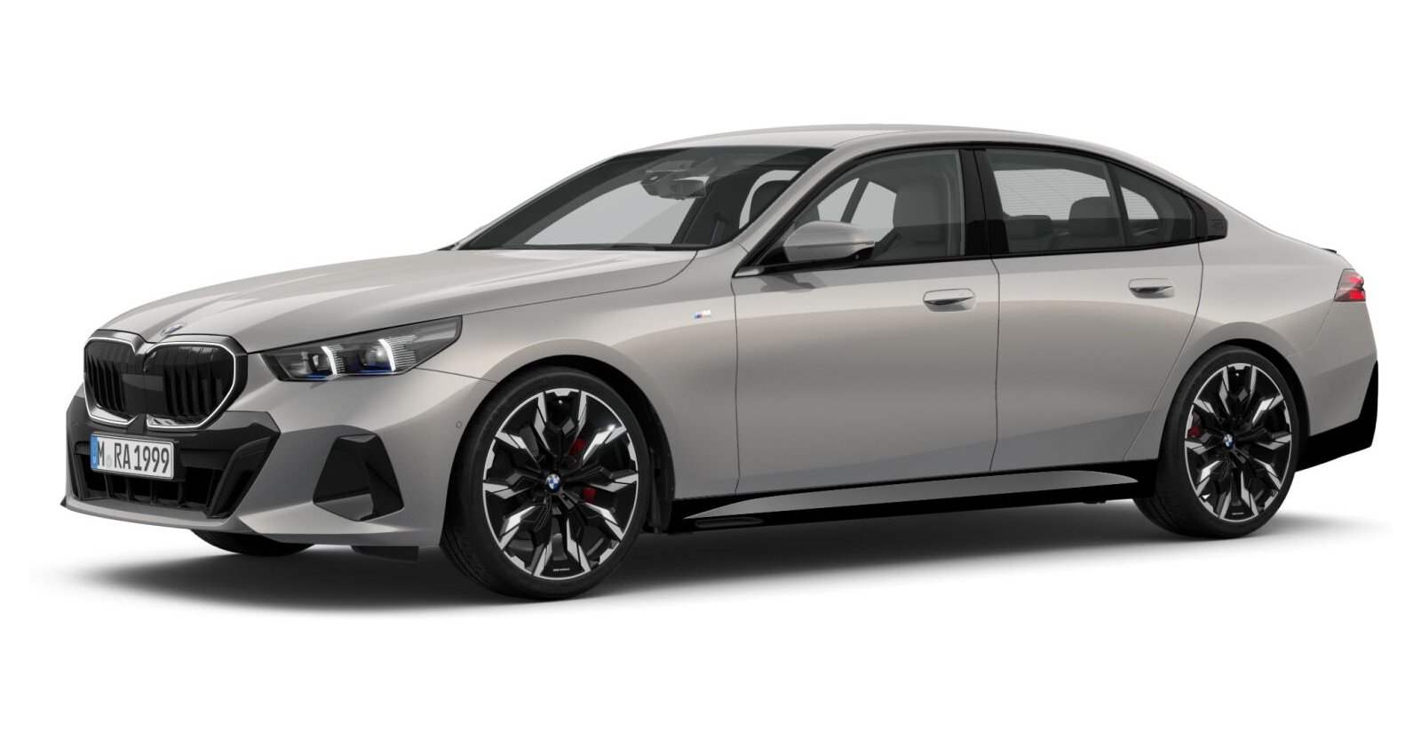 BMW BMW 5er in Grau von vorne BMW BMW 5er in Grau von vorne