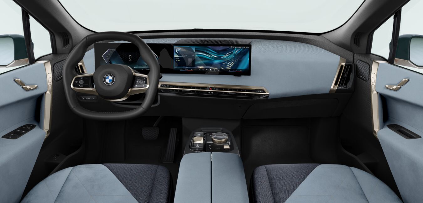BMW BMW I im Innenraum von vorne