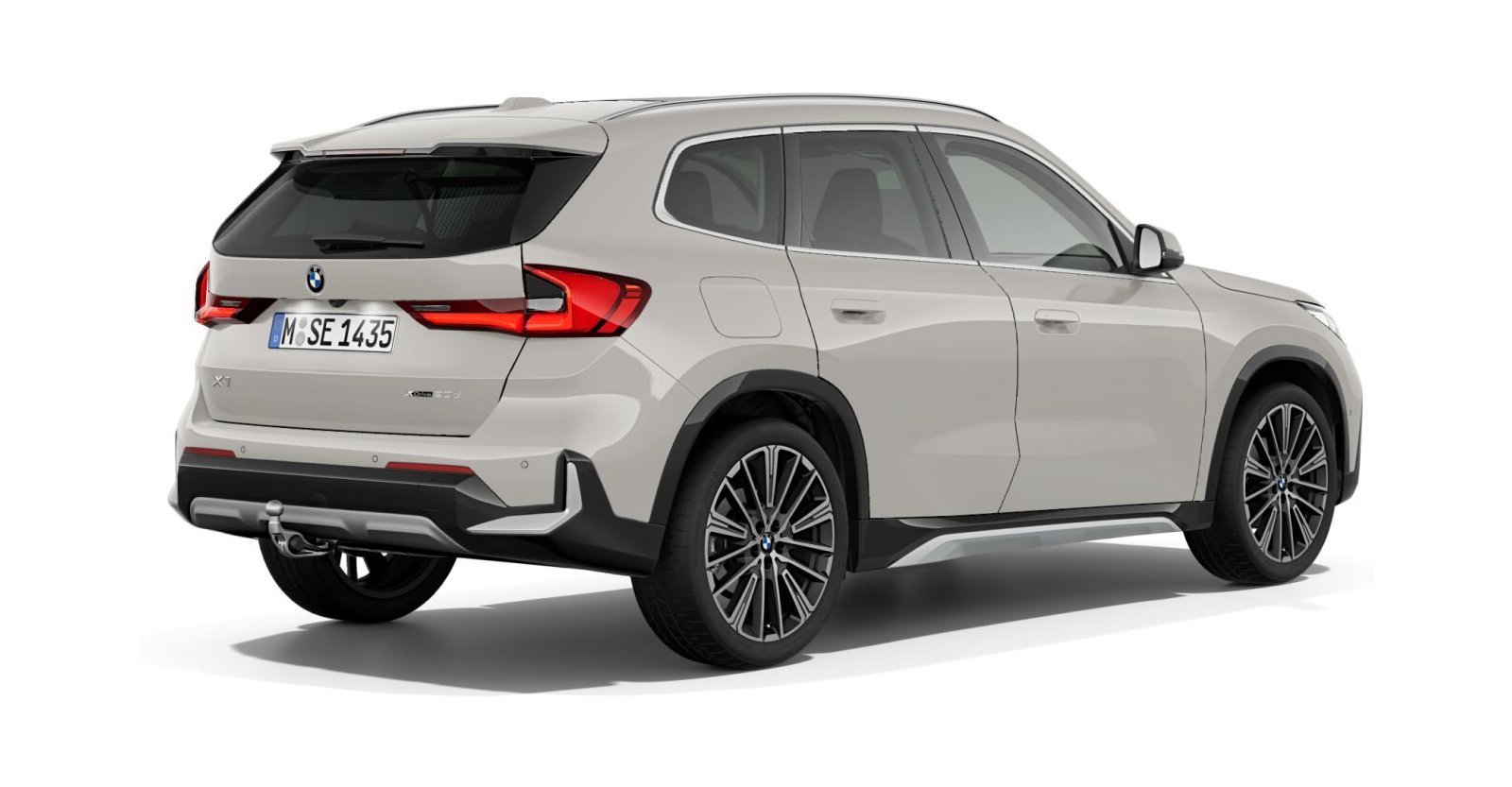 BMW BMW X in Grau von hinten BMW BMW X in Grau von hinten