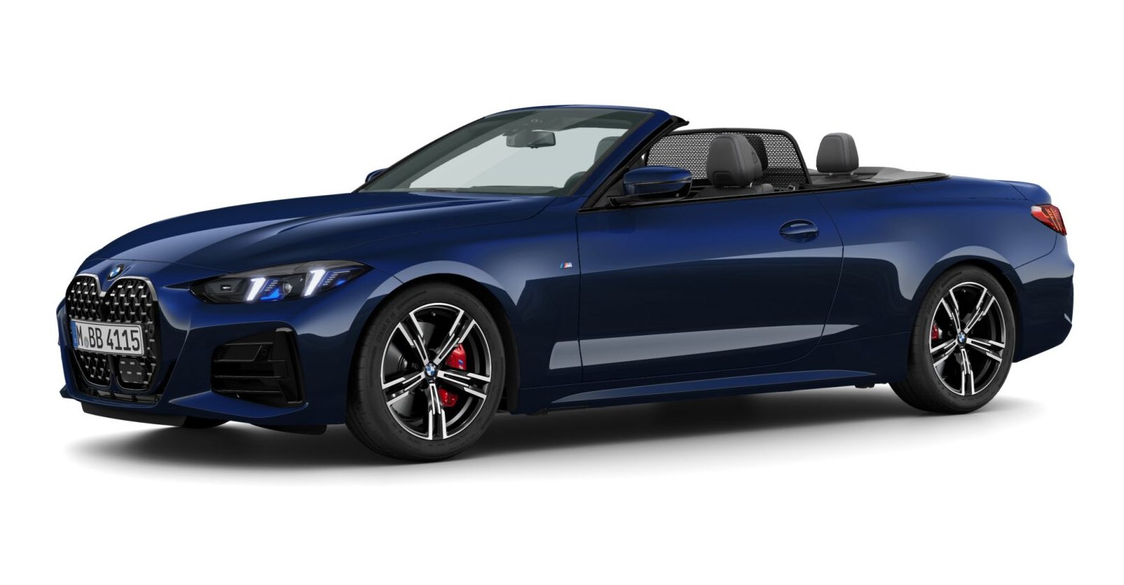 BMW BMW 4er in Blau von vorne