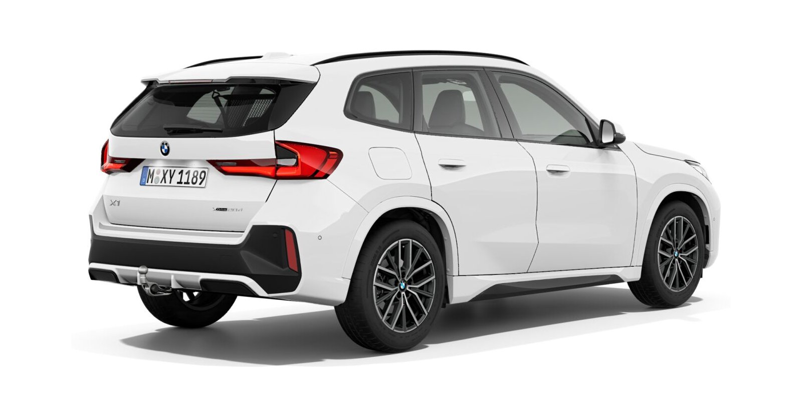 BMW BMW X in Weiß von hinten