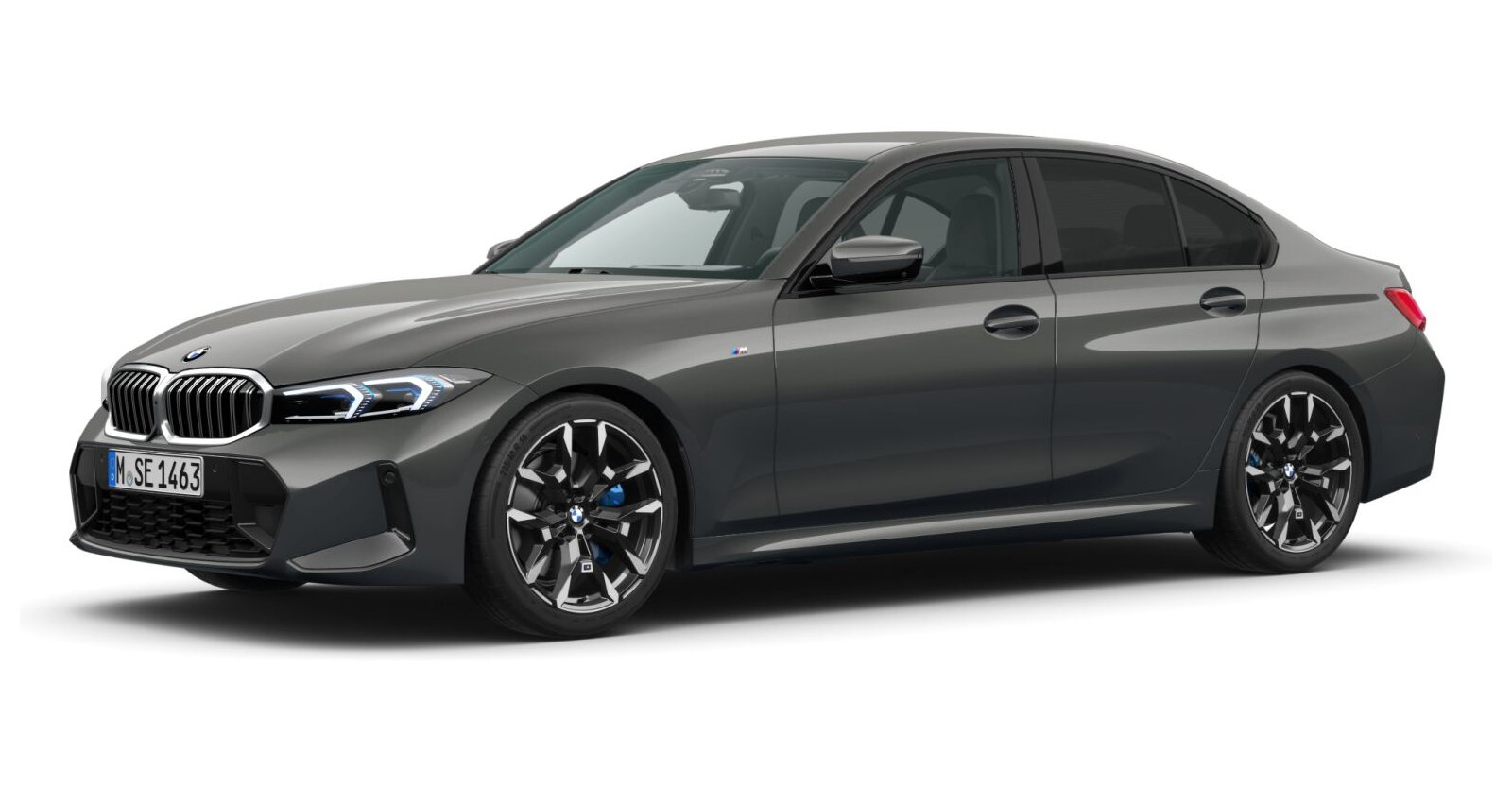 BMW BMW 3er in Grau von vorne