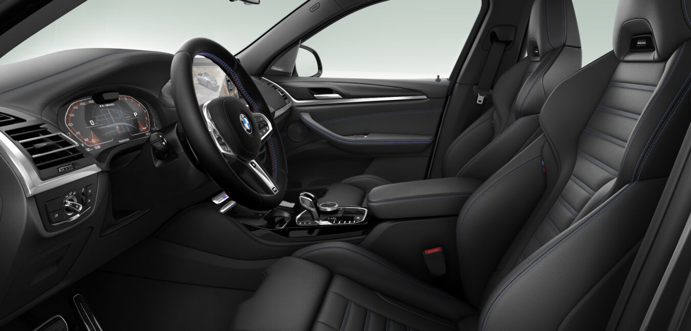 BMW BMW X im Innenraum seitlich