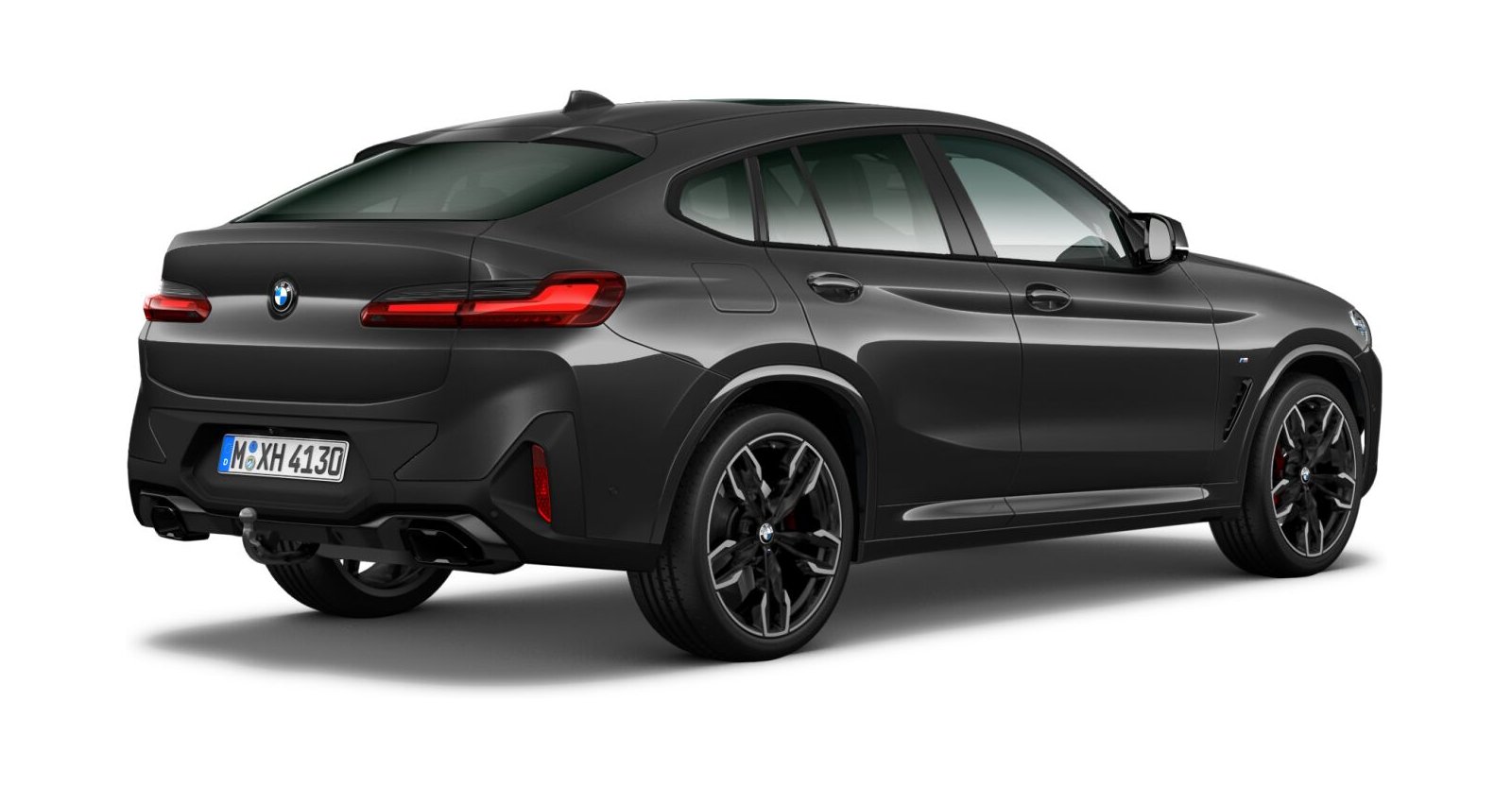 BMW BMW X in Grau von hinten