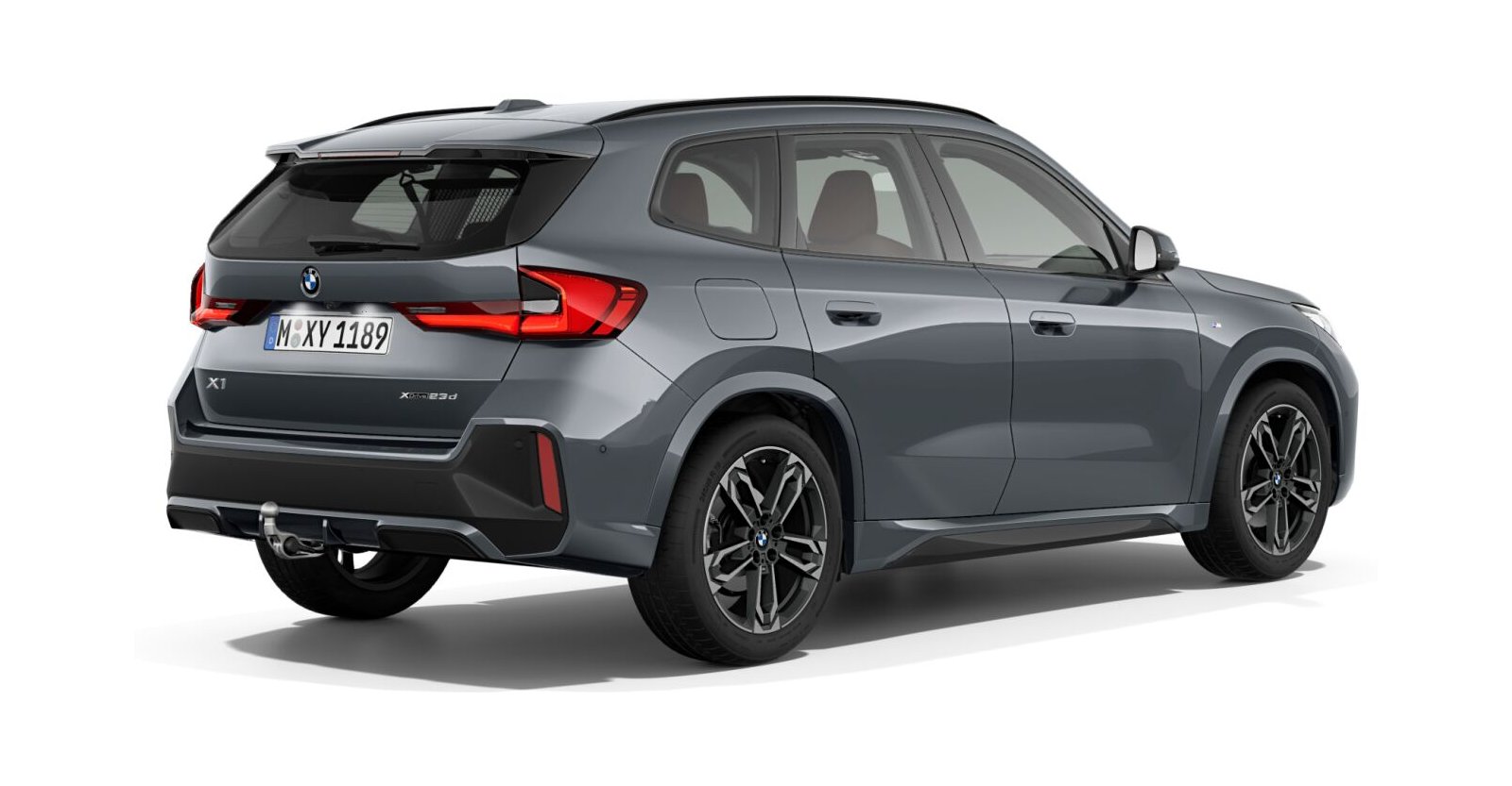 BMW BMW X in Grau von hinten BMW BMW X in Grau von hinten
