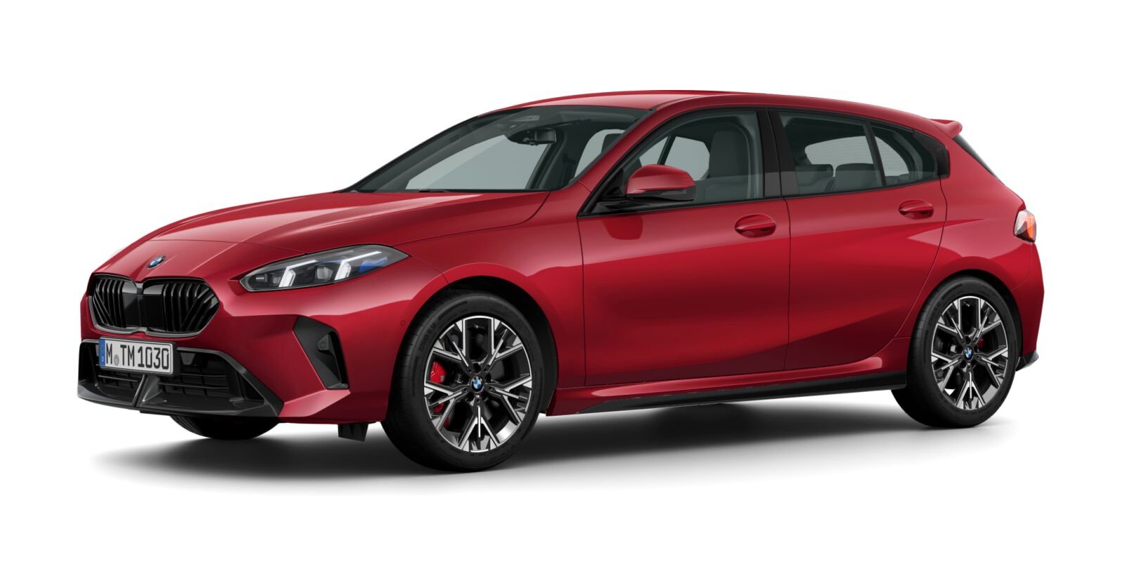 BMW BMW 1er in Rot von vorne