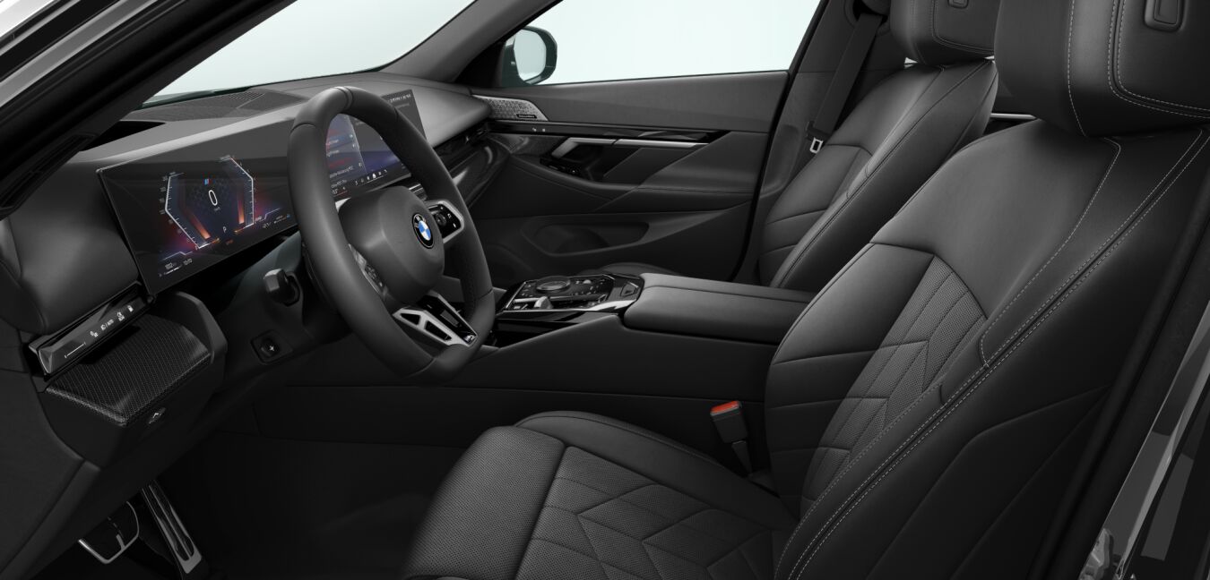 BMW BMW 5er im Innenraum seitlich