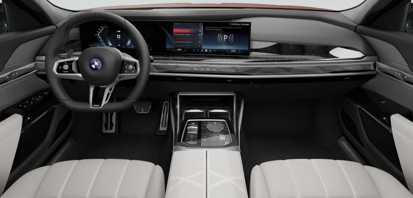BMW BMW 7er im Innenraum von vorne BMW BMW 7er im Innenraum von vorne
