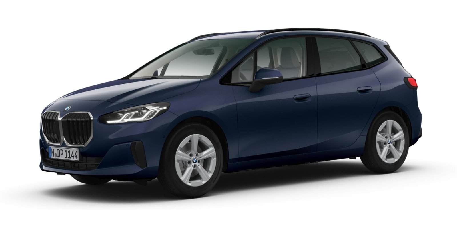 BMW BMW 2er in Blau von vorne