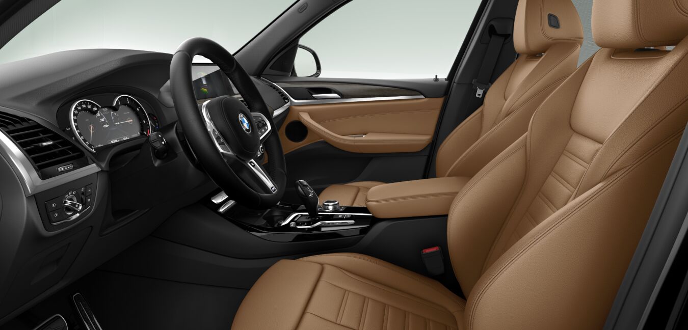 BMW BMW X im Innenraum seitlich