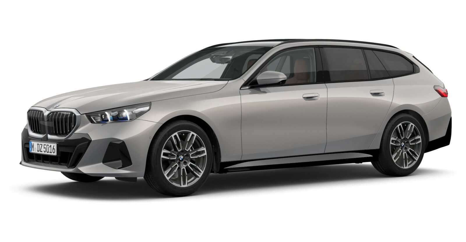 BMW BMW 5er in Grau von vorne BMW BMW 5er in Grau von vorne