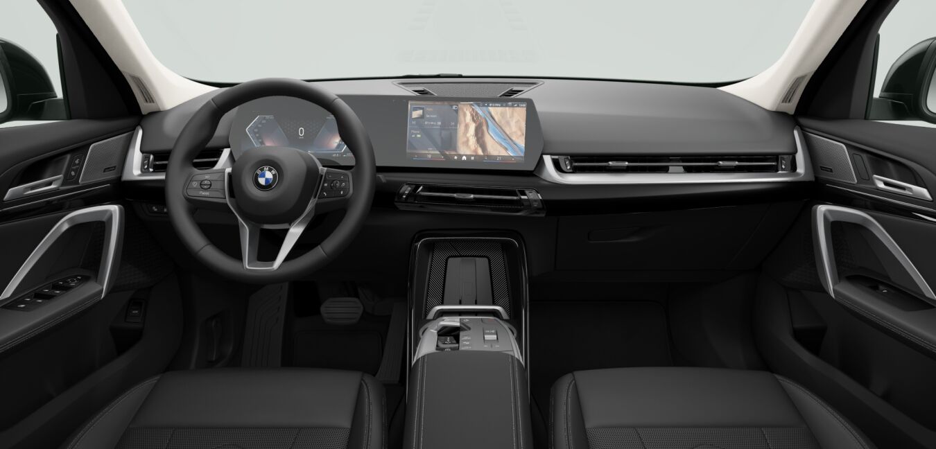 BMW BMW X im Innenraum von vorne