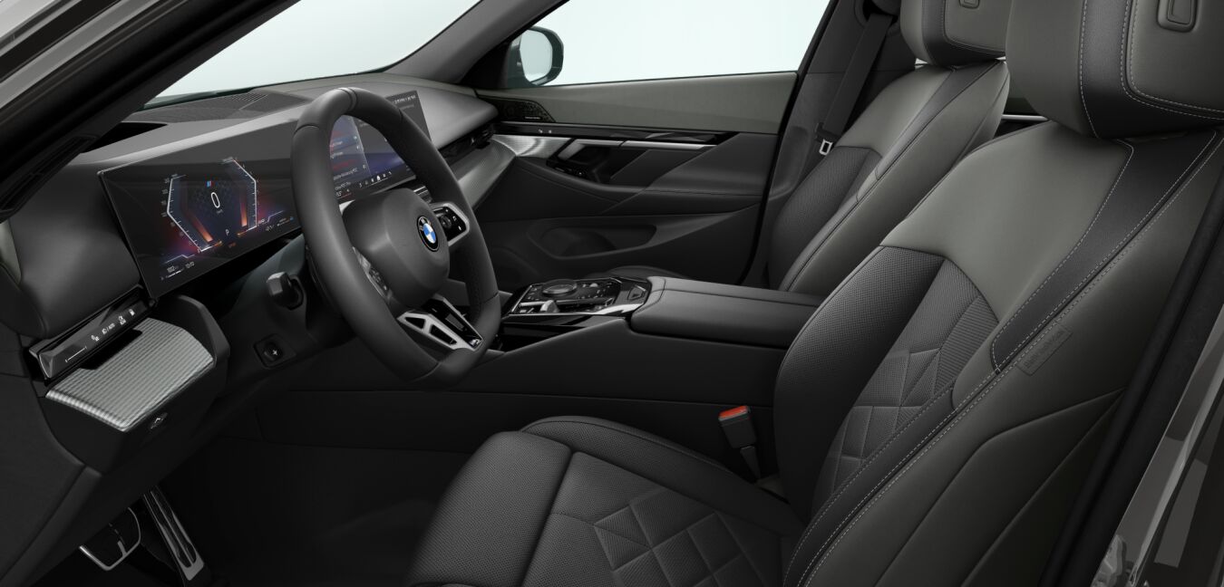 BMW BMW 5er im Innenraum seitlich BMW BMW 5er im Innenraum seitlich