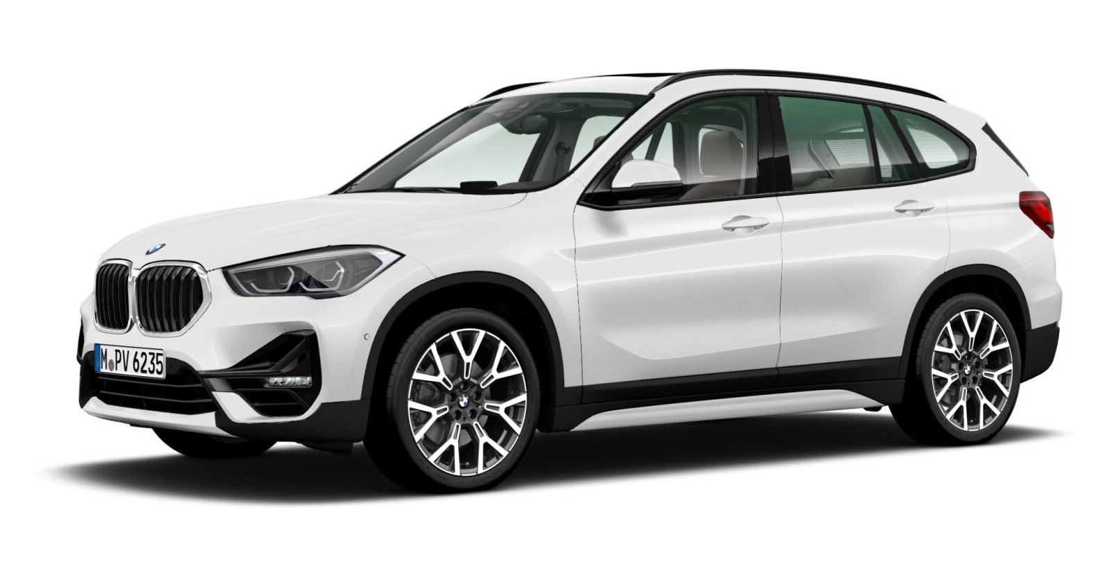 BMW BMW X in Weiß von vorne BMW BMW X in Weiß von vorne