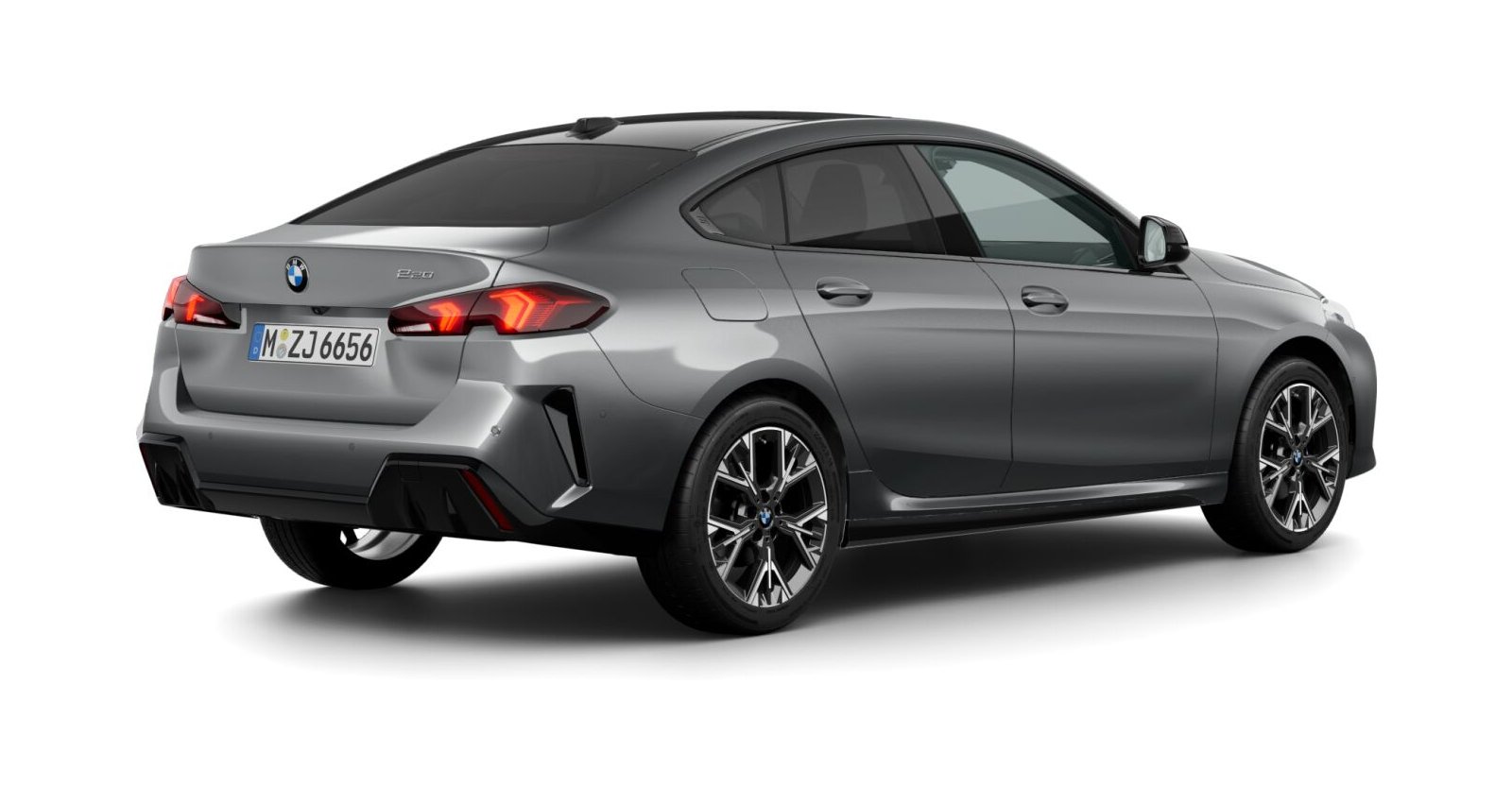 BMW BMW 2er in Grau von hinten BMW BMW 2er in Grau von hinten