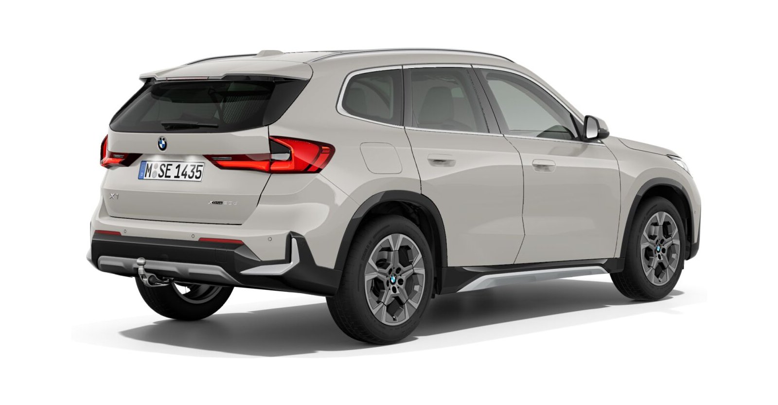 BMW BMW X in Grau von hinten