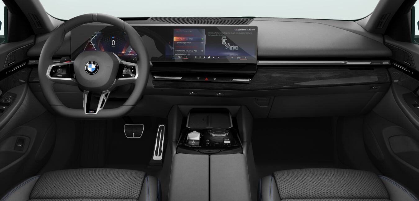 BMW BMW 5er im Innenraum von vorne BMW BMW 5er im Innenraum von vorne