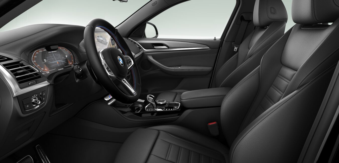 BMW BMW X im Innenraum seitlich