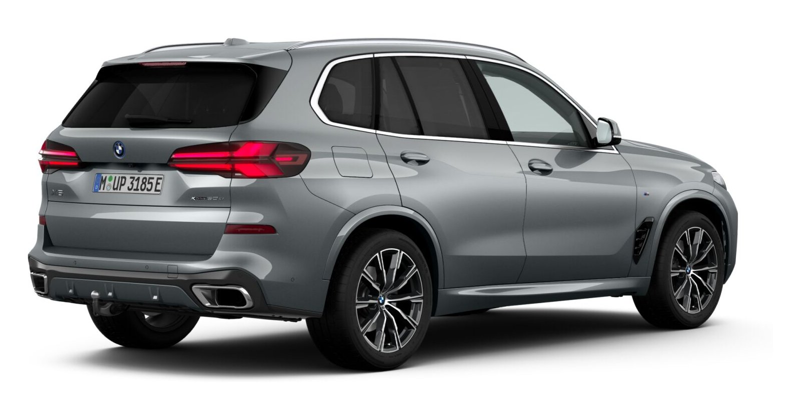 BMW BMW X in Grau von hinten