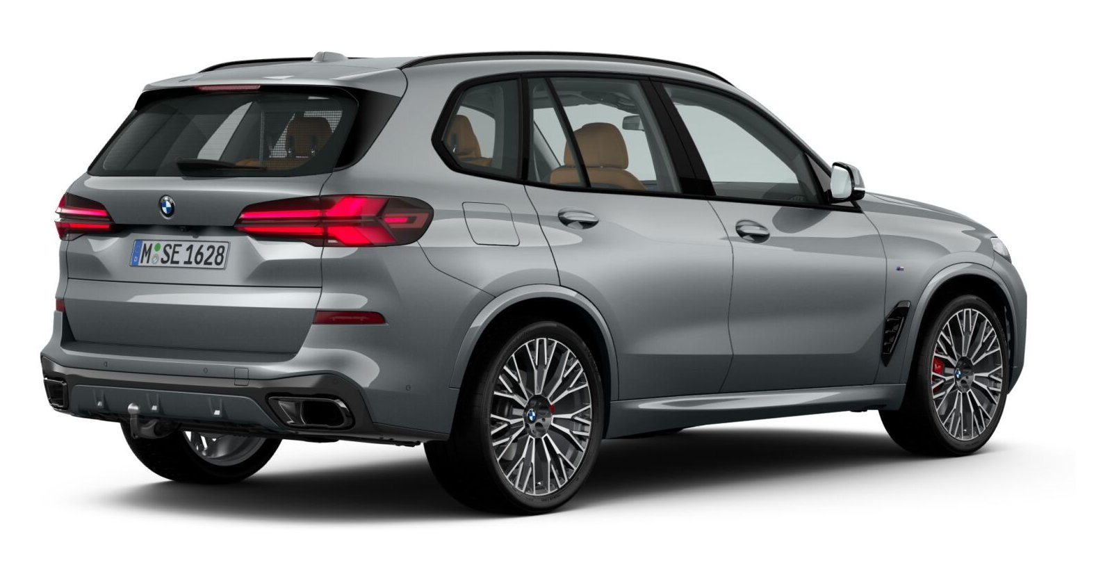 BMW BMW X in Grau von hinten BMW BMW X in Grau von hinten