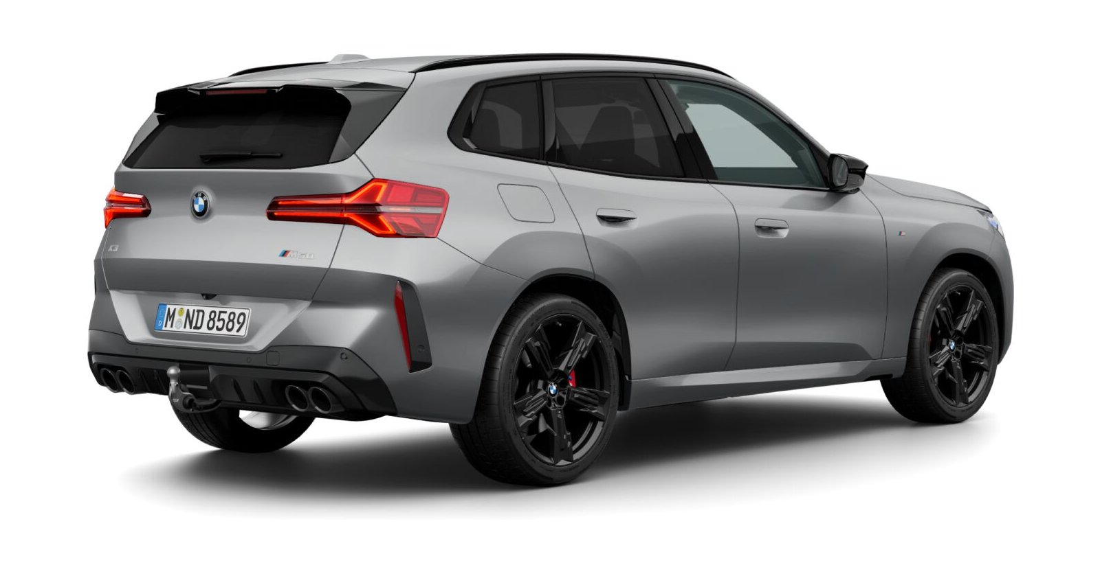 BMW BMW X in Grau von hinten