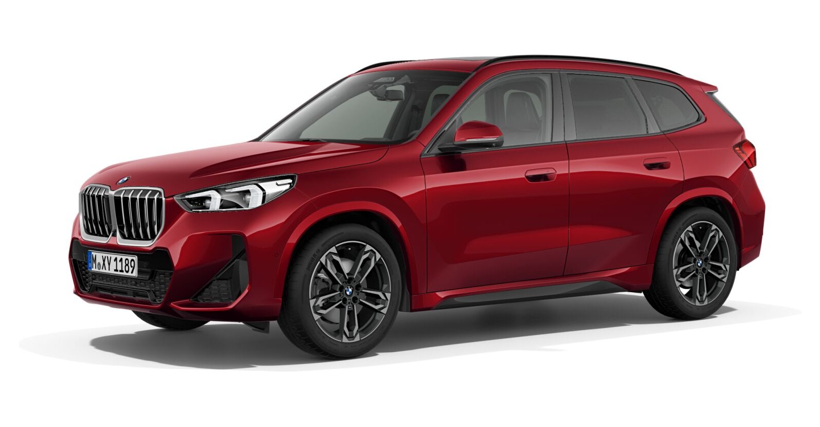 BMW BMW X in Rot von vorne