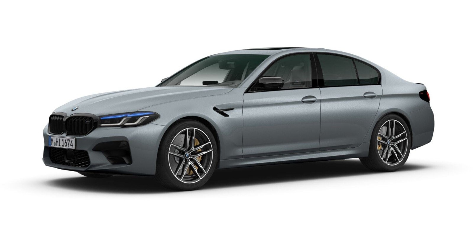 BMW BMW M in Blau von vorne BMW BMW M in Blau von vorne