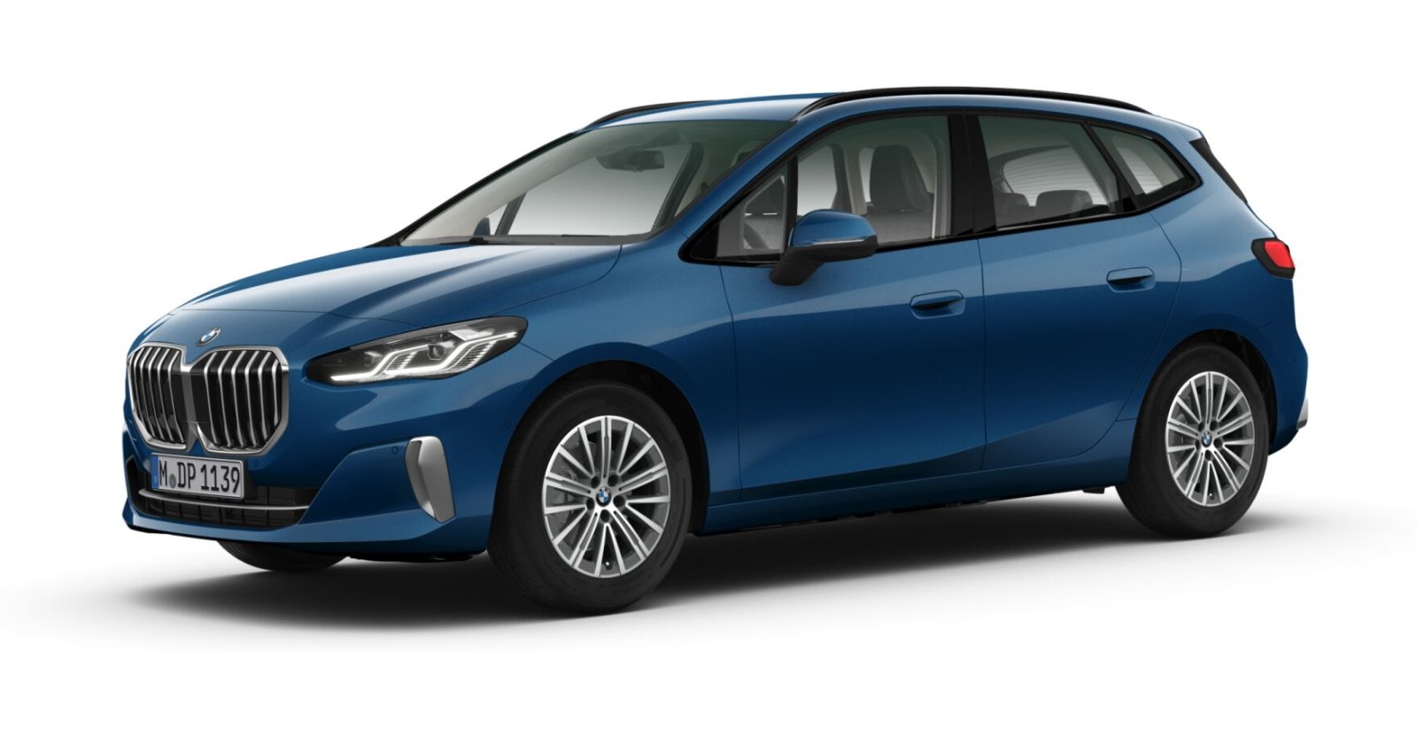 BMW BMW 2er in Blau von vorne