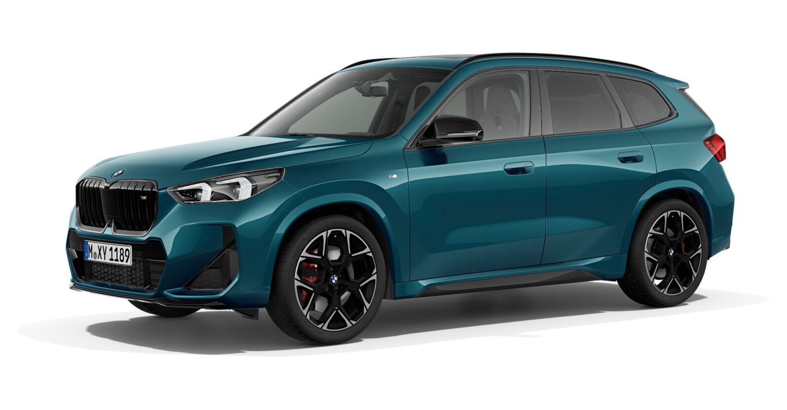 BMW BMW X in Blau von vorne BMW BMW X in Blau von vorne